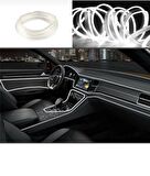 Point Araç Içi Neon Ledi Ip Led Torpido Ledi 2 Metre Neon Led Beyaz