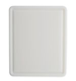 Türkay Plastik Oluklu Polietilen Kesim Tahtası Beyaz 26,5x32,5x1 cm