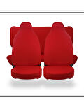SEAT OXEO İçin Uyumlu Servis Kılıfı KIRMIZI