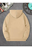 One Yazı Baskılı Kapüşonlu Sweatshirt