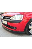 Opel Corsa C Kasa Uyumlu Astra H Lip 2 Parça Ön Tampon Eki 1. Sınıf Kaliteli