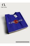 Nevermind Unisex Optic Line Ciel Lune - Oversize Tişört