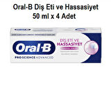 Oral-B diş eti ve hassasiyet 50 ml x 4 Adet Oral B