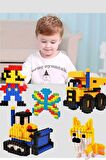 Tiktak Bloklar 500 Parça Eğitici Ve Çıt Çıt Oyuncak Eğitici Tik Tak Bloklar Lego Tiktak