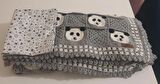 Panda Erkek Bebek Battaniyesi & Yastık Takımı