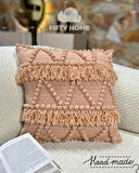 1 adet El örmesi kırlent 100% handmade 43 x 43 cm