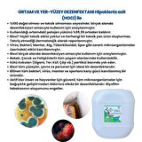 Bioxi® Ortam & Yer - Yüzey Dezenfektanı 30 LT /Hipokloröz asit (HOCl) bazlı (ALKOLSÜZ)