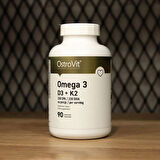 OstroVit Omega 3 D3+K2 90 capsules