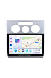 Volkswagen Touran Manuel A/C Radyo 2004-2008 Uyumlu Android Auto Navigasyon Multimedya Sistemi