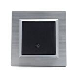 Ovivo Quantum Gümüş Light Anahtar