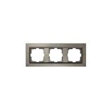 Ovivo Quantum 3'lü Çerçeve Bakır