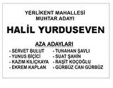 Muhtar Oy Pusulası 1000 Adet 10x15cm - Mahalle Muhtarlığı Seçimi