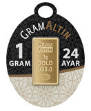 24 Ayar 1 Gram Külçe Altın
