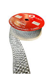 Gümüş Rengi Fileli Kanaviçe Kurdele, Paketlik Kurdele, 3 Cm 5 Mt 135 085