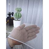 Grek, Kırışma Yapmaz (1/3 Sık Pile) Ekru Tül Perde