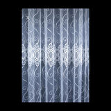 Raporlu, Nakışlı, Kırışma Yapmaz (1/3 Sık Pile) Ekru Tül Perde