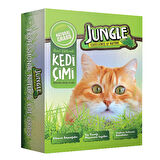 Jungle Kedi Çimi Kutulu (Fileli)