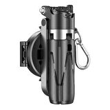 Bluetooth Uzaktan Kumandalı 360° Döner Telefon Tutucu Tripod | Selfie Çubuğu & Masaüstü Stand – 41,5 cm