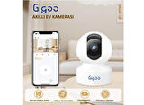 Kablosuz şarjlı 360 Derece Gece Görüşlü IP Wifi Akıllı Ev Güvenlik Bebek Kamerası cloud strorage