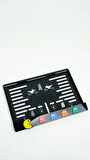 Pacman 3d Pleksi Motor Plakalık