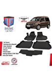 Vw Caddy 2004 Sonrası 4d Havuzlu Kauçuk Paspas