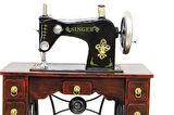 Dekoratif Metal Dikiş Makinesi Vintage Ev Ofis Hediyelik