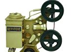 Dekoratif Metal Sinemaskop Biblo Vintage Ev Ofis Hediyelik