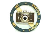 Dekoratif Metal No Photo Vintage Tabela Duvar Süsü Hediyelik