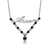 925 Ayar Gümüş Çiçek Annem Kadın Gümüş Kolye