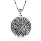 Gümüş Esma-ül Hüsna Kolye