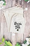 "Bride to Bee" Gelin - Nedime Hediye Kesesi - 10 Adet