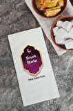 Hayırlı İftarlar İftar Sofrası Konuşan Peçete Sunum Peçetesi