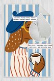 Pinterest Köpek Figürlü Baskılı Kaymaz Yıkanabilir Salon Oturma Odası Mutfak Balkon Halısı Yolluk