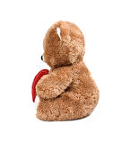 Özel Premium Kutu İçerisinde Sevgiliye Özel Kalpli (I LOVE YOU) Yazılı Sevimli Peluş Ayıcık