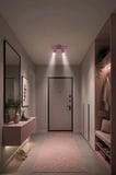 Spoty 2'Li Pembe Renkli BEYAZ IŞIK Modern Tasarım Salon - Mutfak - Banyo Spot Sıralı Avize