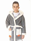 penguen welsoft genç çocuk sabahlık polar sabahlık