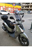 Kymco People S 200 Siperlik Ön Cam 2011 Model 48cm Açıkfüme Renkli 4mm UZUN CAM