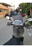 Kymco People S 200 Siperlik Ön Cam 2011 Model 48cm Açıkfüme Renkli 4mm UZUN CAM