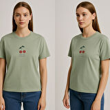 KADIN Boncuk İşlemeli 1. Kalite Tişört