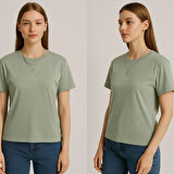 Zincir Aksesuar Detaylı 1. Kalite Tişört