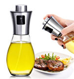 200 Ml Borosilikat Yağ Limon Sos Spreyi Yağ Şişesi Yağdanlık