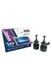 H3 Duo Led Xenon Şimşek Etkili Beyaz Zenon H3