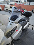 MOTOCAM Piaggio X7 Siperlik Ön Cam 2007-2012 Model 43cm Füme Renkli 4mm