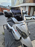 MOTOCAM Piaggio X7 Siperlik Ön Cam 2007-2012 Model 43cm Siyah Renkli 4mm