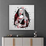 Mona Lisa Cam Tablo | Hediyelik, Dekoratif, Ofis, Mutfak 