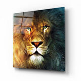 Aslan Cam Tablo | Hediyelik, Dekoratif, Ofis, Mutfak 