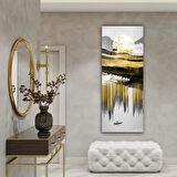 Gold Tema Cam Tablo | Hediyelik, Dekoratif, Ofis, Mutfak 