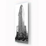 Flatiron Panoramik Cam Tablo | Hediyelik, Dekoratif, Ofis, Mutfak 
