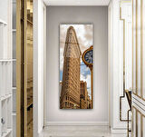 Flatiron Panoramik Cam Tablo | Hediyelik, Dekoratif, Ofis, Mutfak 