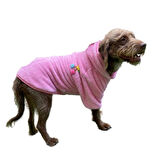 Gedyco Pink Premium Peluş Orta Irk Köpek Sweatshirtü (8 kg-20 kg arası köpeklere uygundur)
